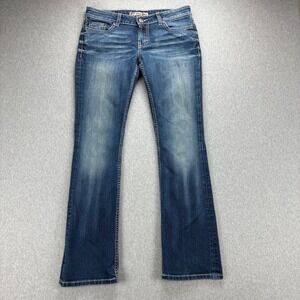 BKE Women's Boot Cut Jeans - Blue